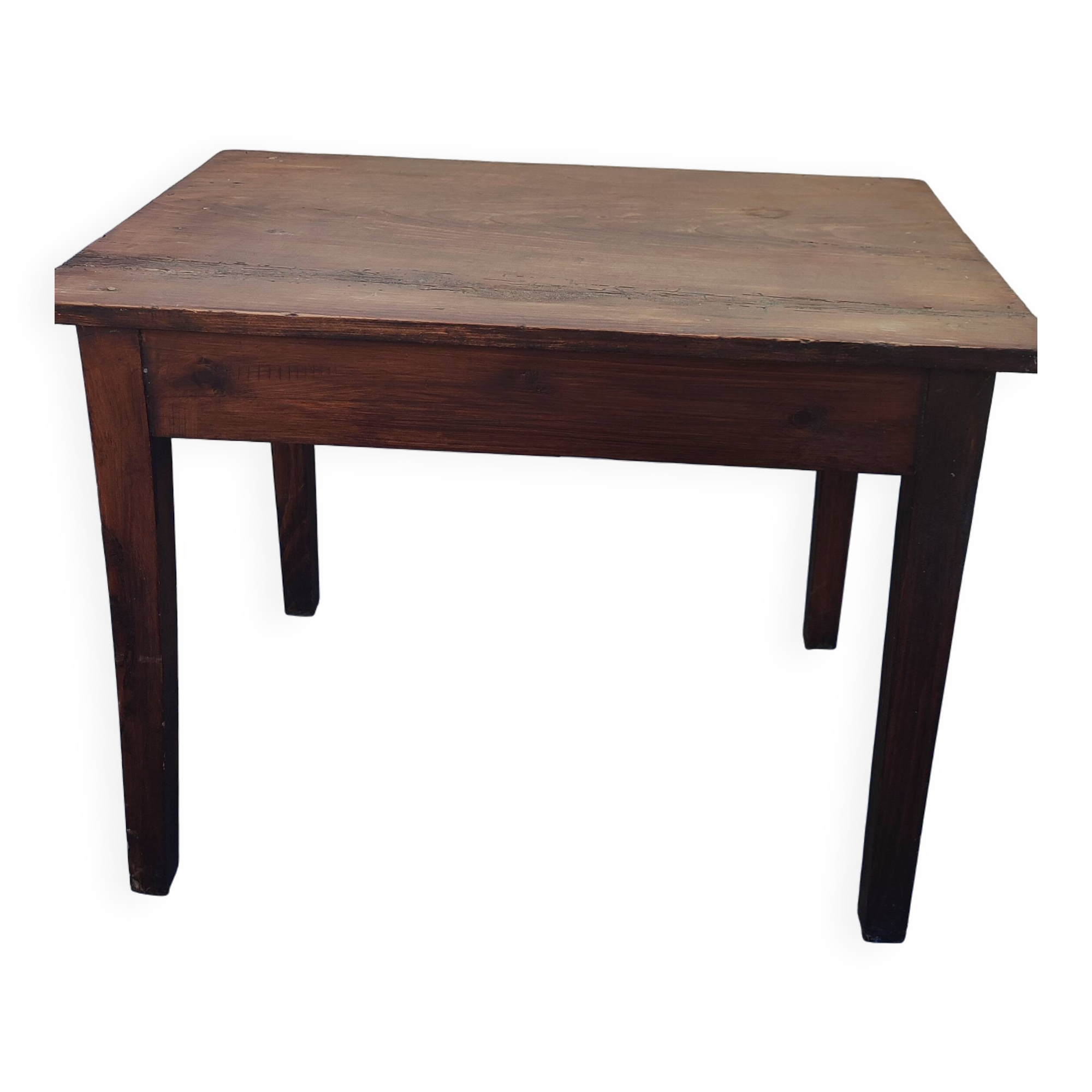 Farmhouse coffee table, wooden side table