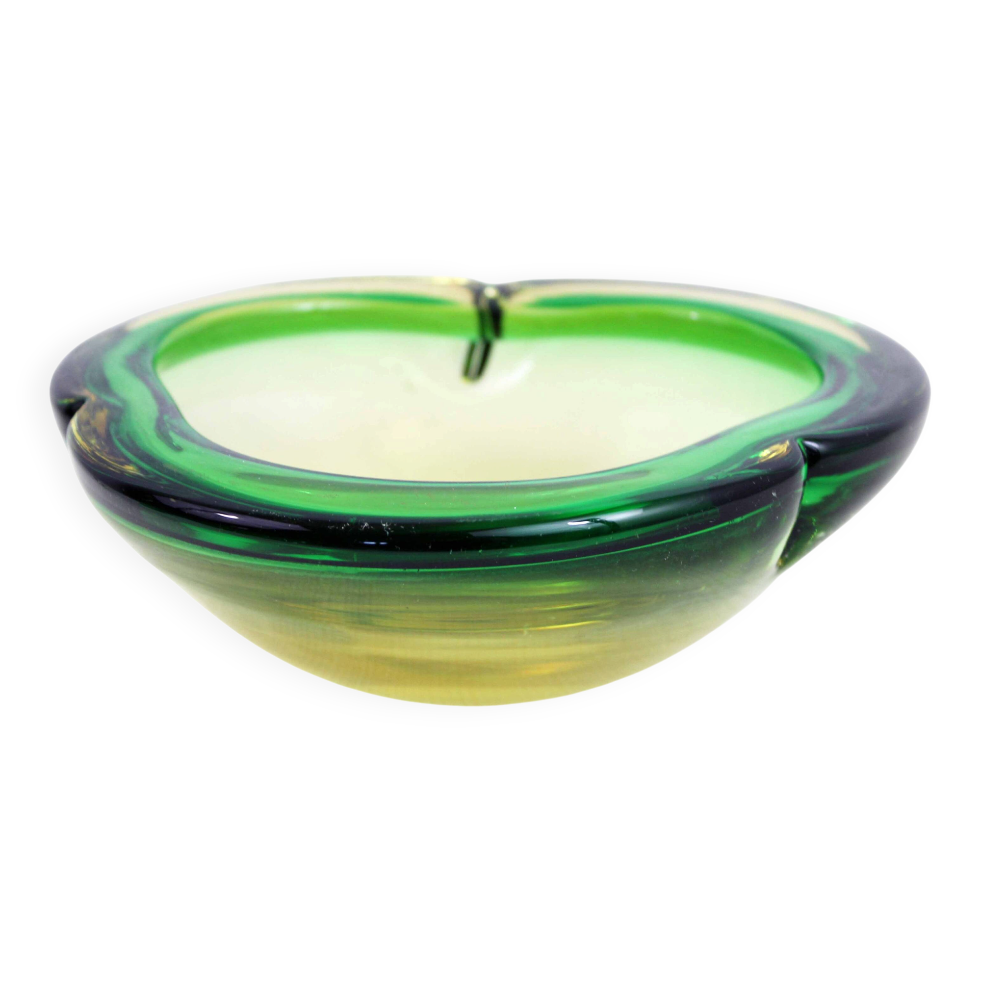 Cendrier en verre de Murano