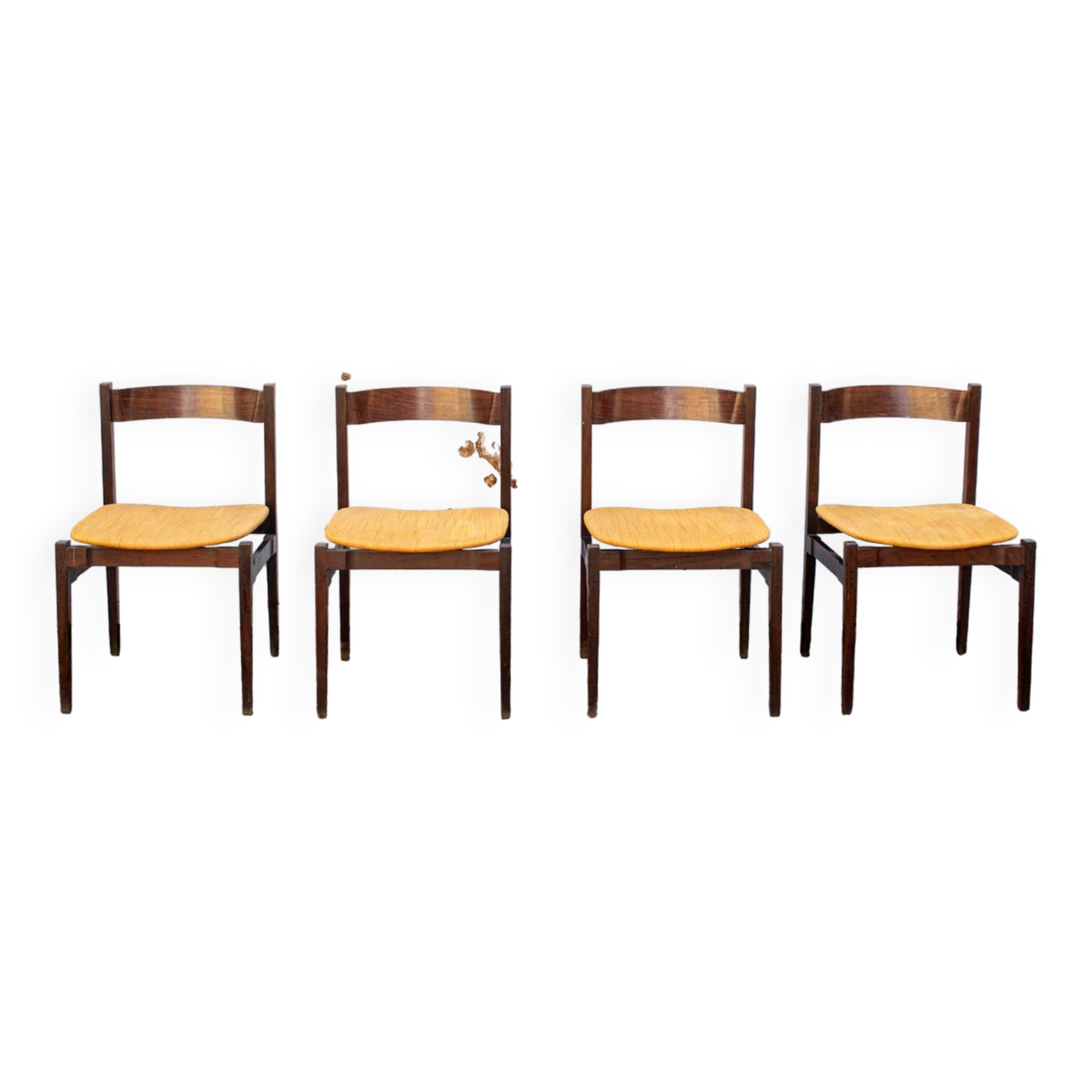 Sedie da pranzo nr. 104 di G. Frattini per Cassina, anno 1961, set di 4