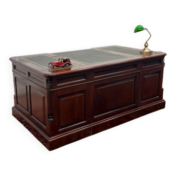 Large English Desk with Back Panel