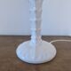 Grande lampe palmier, Italy, en céramique blanche, années 60