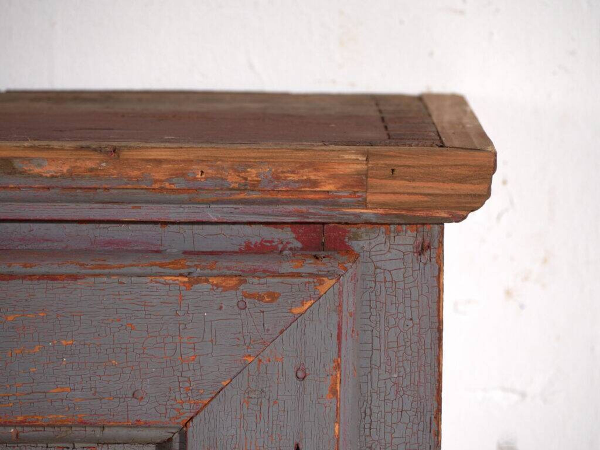 Small antique painted pine furniture – Central Europe, around 1900