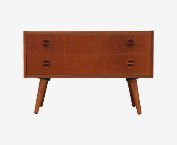 Teak chest of drawers, Danish design, 1970s, production: Denmark