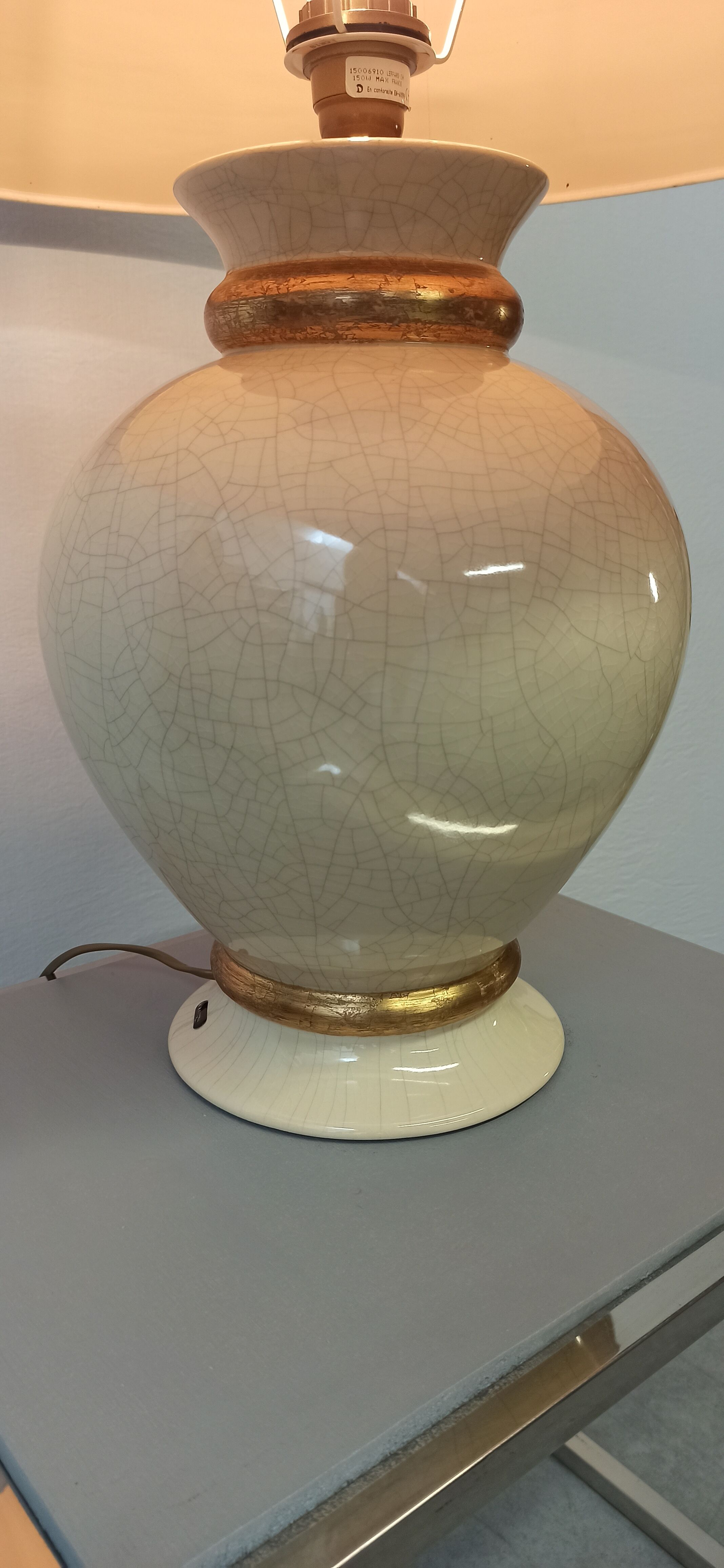 Table lamp model Leffard, Le Dauphin France