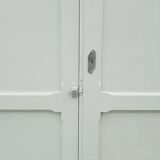 Large Parisian wardrobe willow green