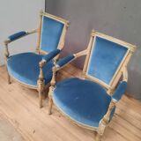 Pair of Directoire armchairs