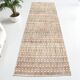 Neutral Vintage Oushak Runner Rug sku1053