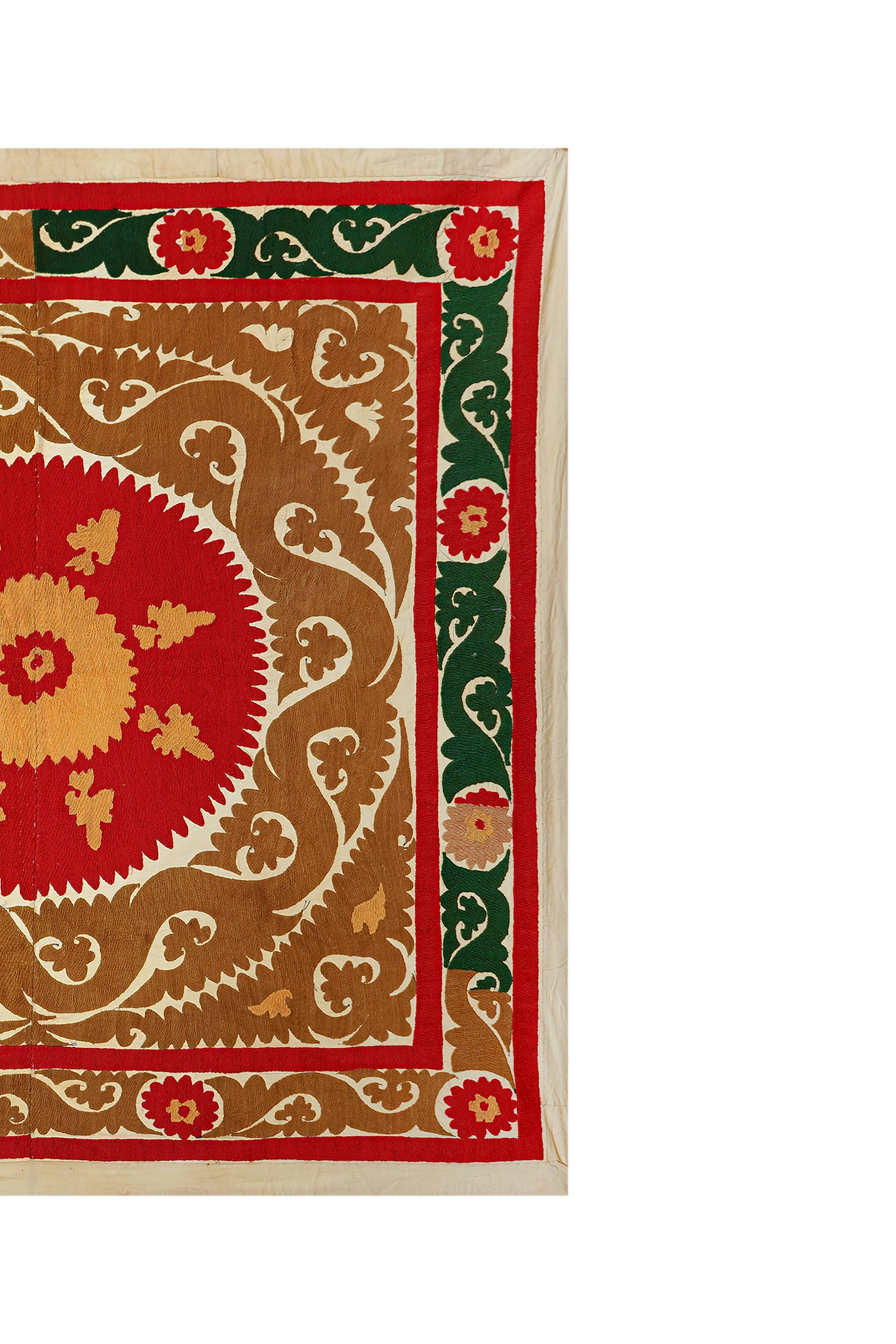 Vintage Turkish hand-knotted rug 152x158 cm