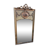 Antique trumeau mirror