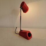Danish Nordic Solar table or wall lamp in original red color