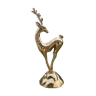 Brass dancing deer