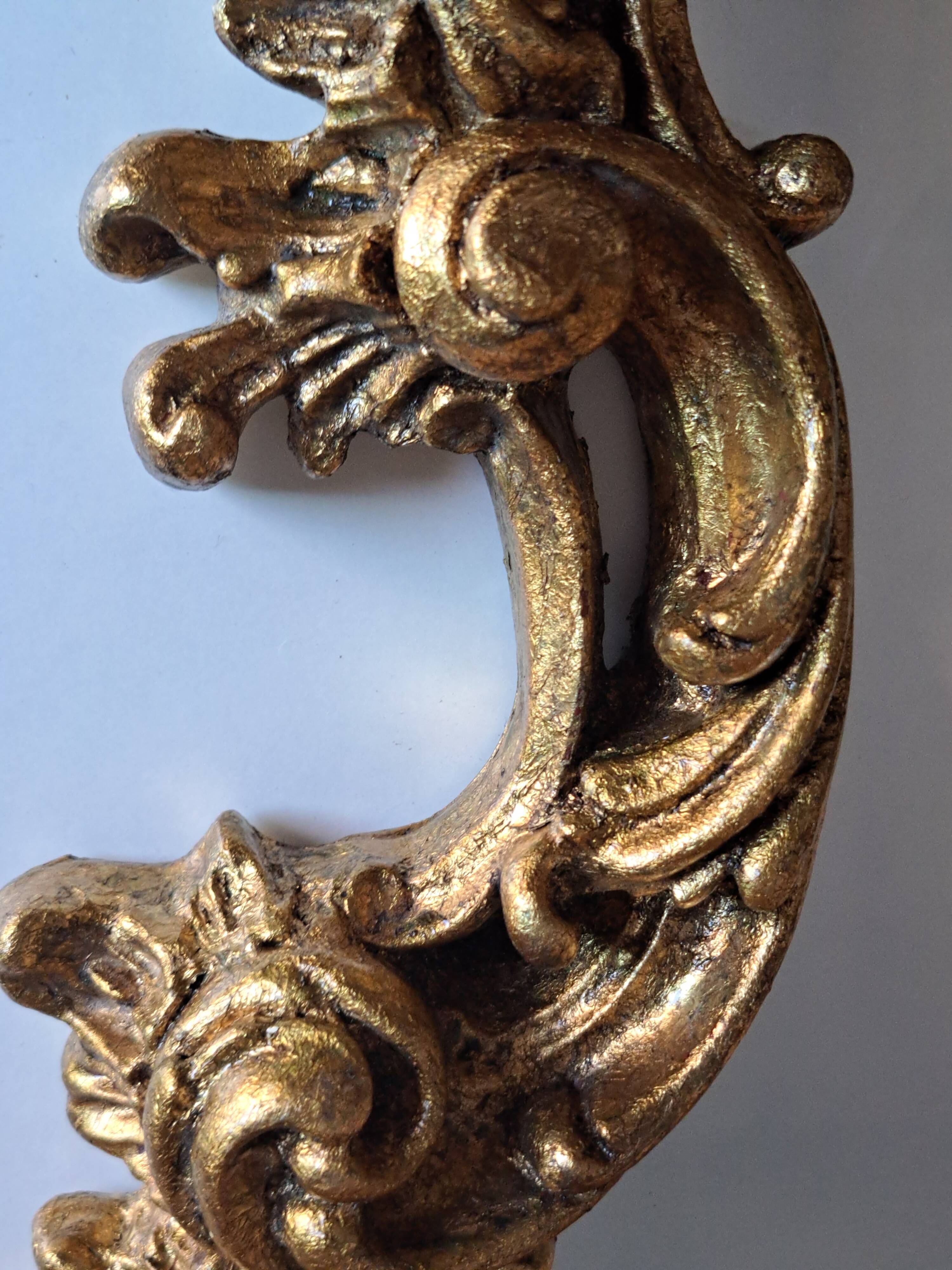 Classic gilded mirror