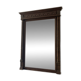 Grand miroir trumeau ancien en bois sculpté – style XIXe / néoclassiqu