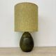 Vintage ceramic table lamp , 1970s German
