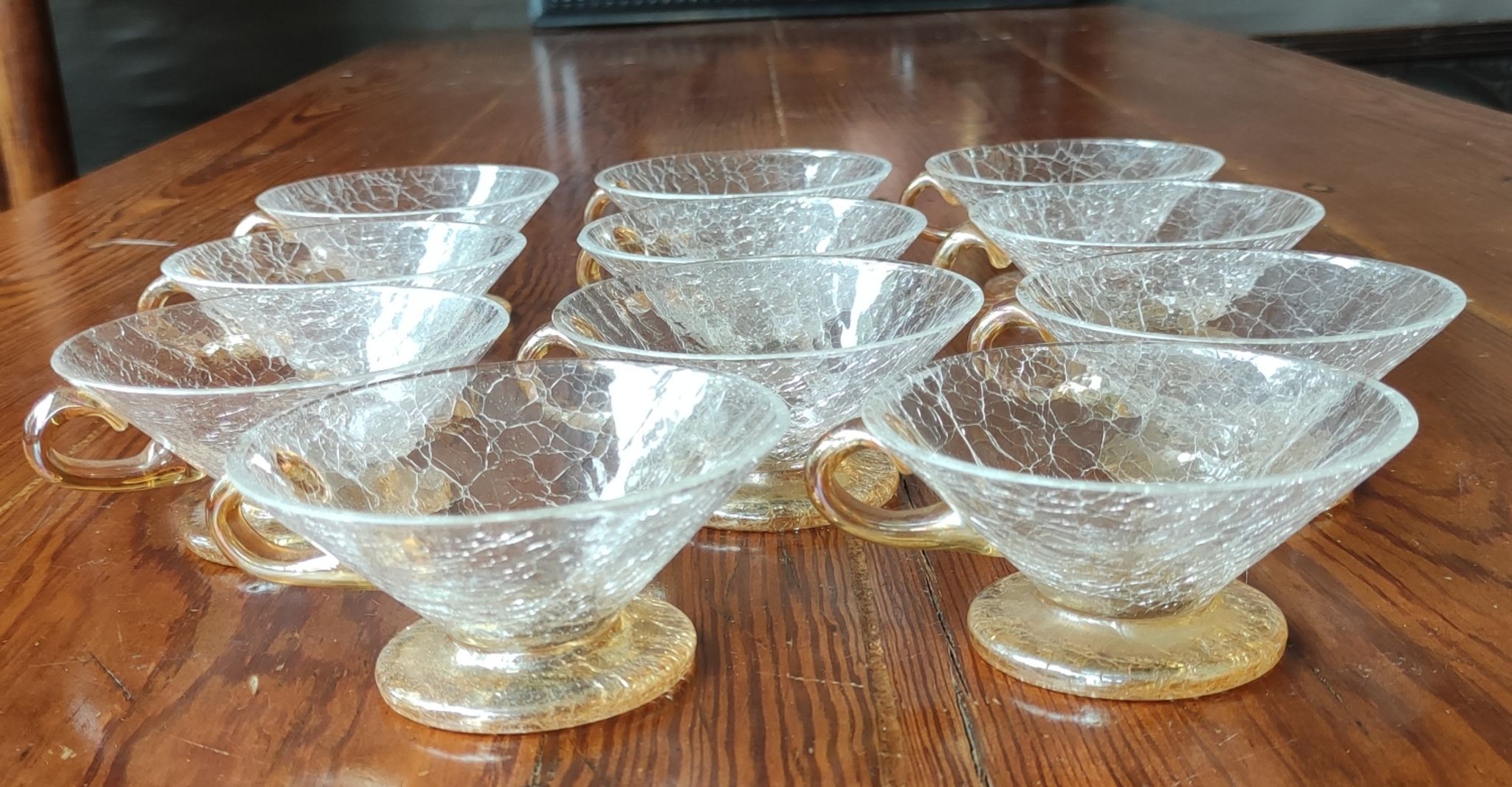Vintage ice cup/cup set
