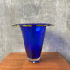 Large blue Murano glass vase 1960s
