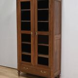 Bookcase in Solid Walnut, Louis XVI style – Mid-19th century