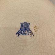 Gand plat rond et creux de Gien