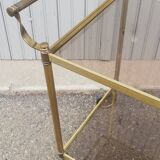 Vintage brass server