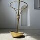 Vintage golden brass umbrella holder