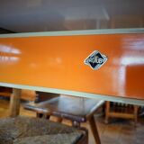 Table formica orange brand Rotub vintage