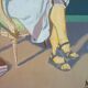 "The Love Novel", oil on canvas signed M. Toyer