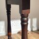 Turned Wood Style Bedside Table