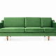 Sofa bodo green, scandinavian design