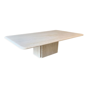 Table basse rectangle - travertin