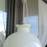 Hanging lamp opaline white 30