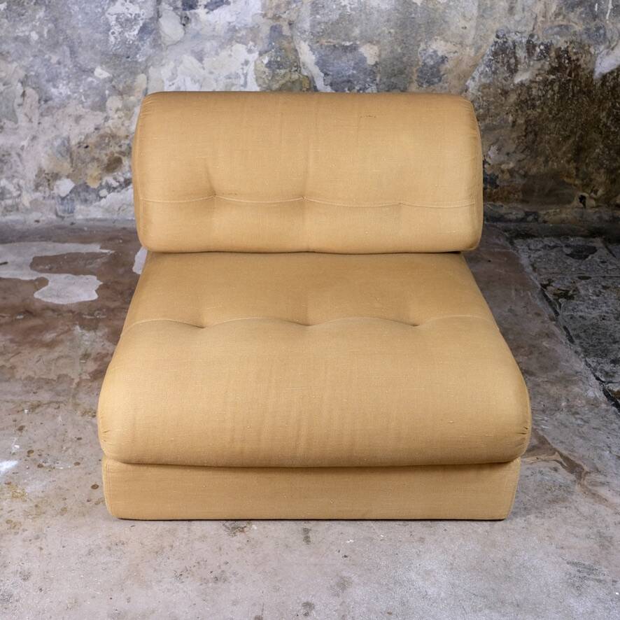 Large Penelope armchair by Georges Frydman for EFA, 1970s