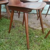 Set of Baumann bistro chairs model "Ant"