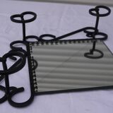 Old wall coat rack