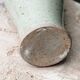 Glazed stoneware vase, signed, oxblood