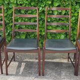 4 chairs in rosewood from rio editor vamo sonderborg