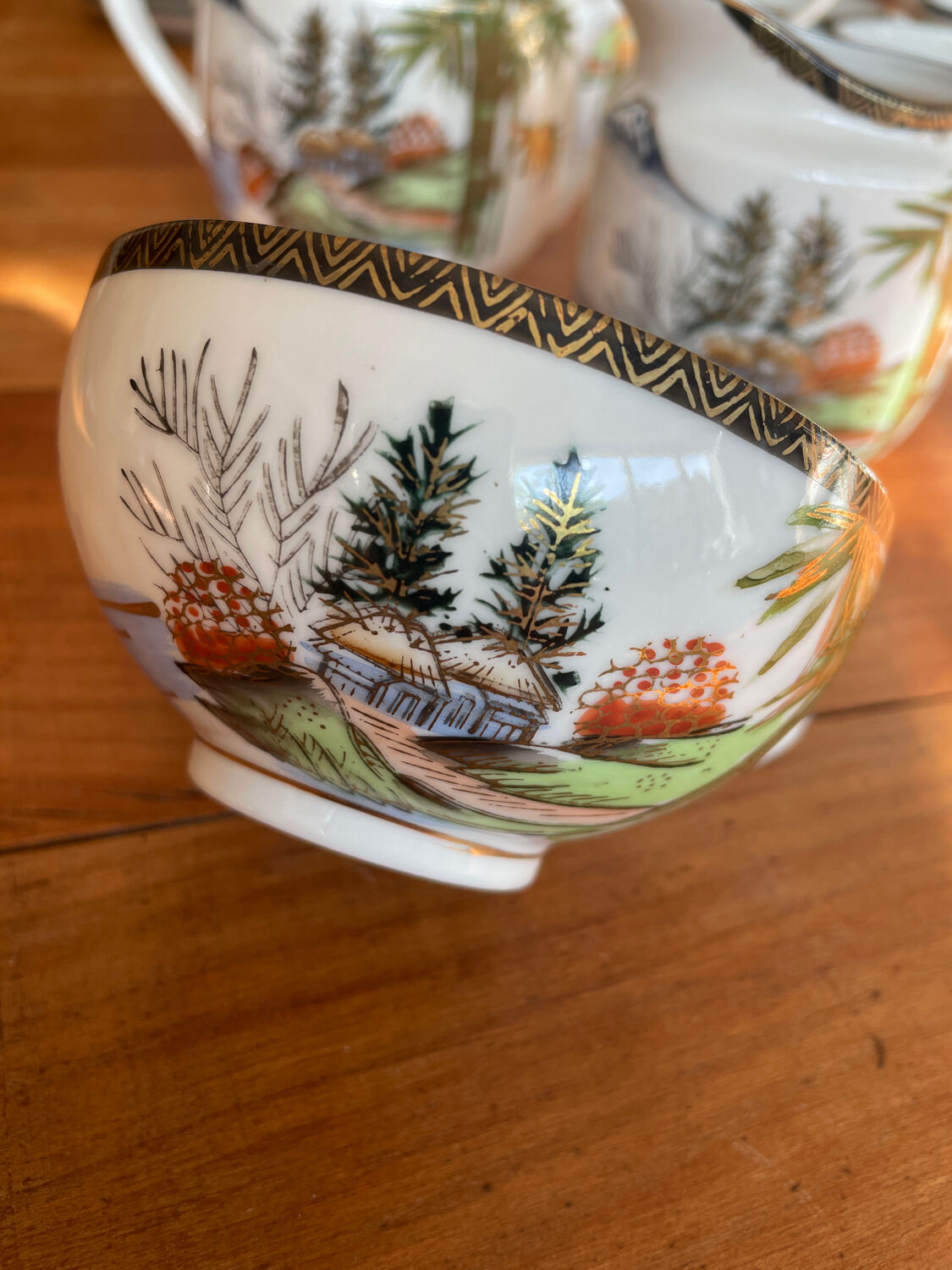 Japanese tea set