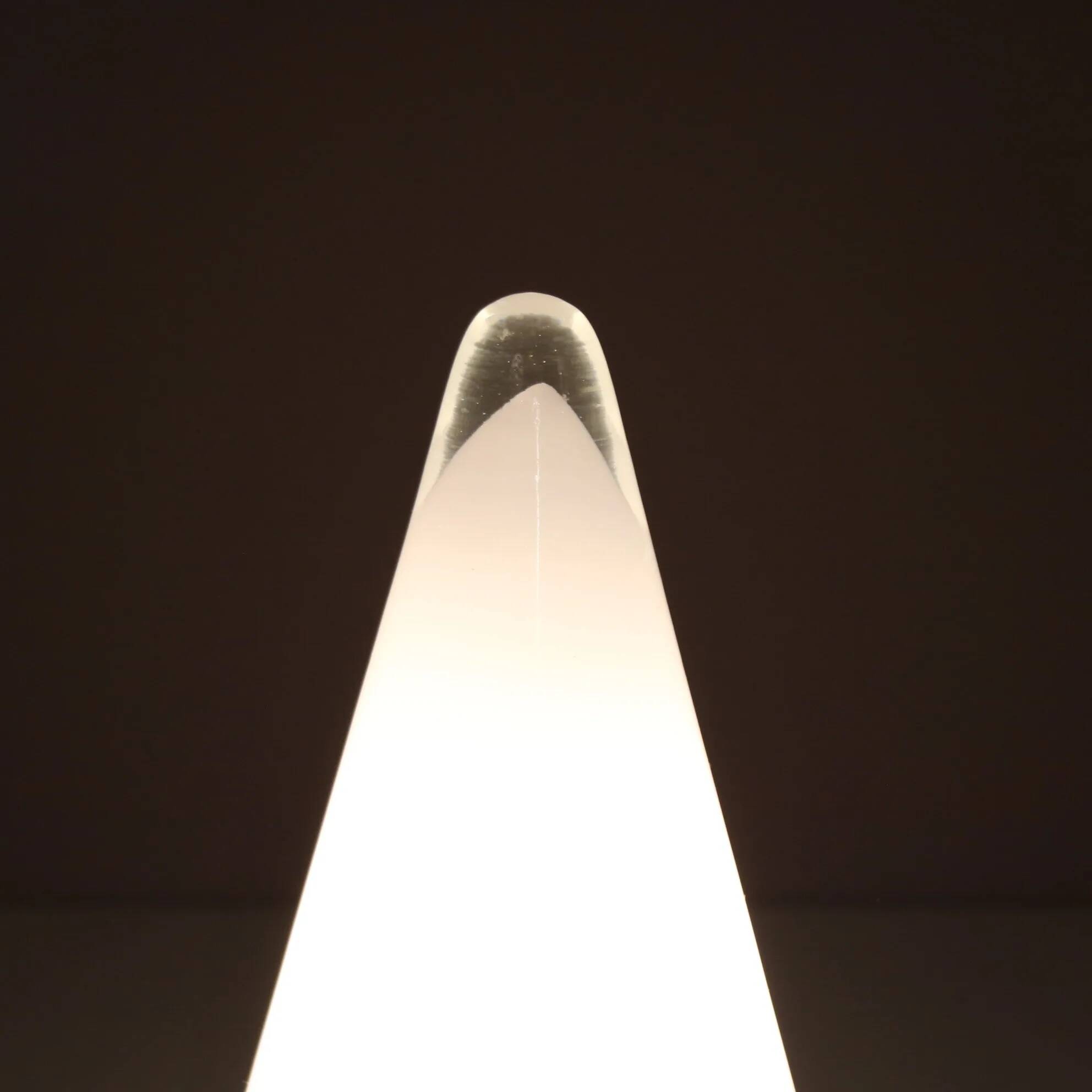 1990s glass “TeePee” lamp by SCE, France