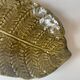 Ceramic fern dish Sarreguemines