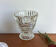 Old thick glass vase