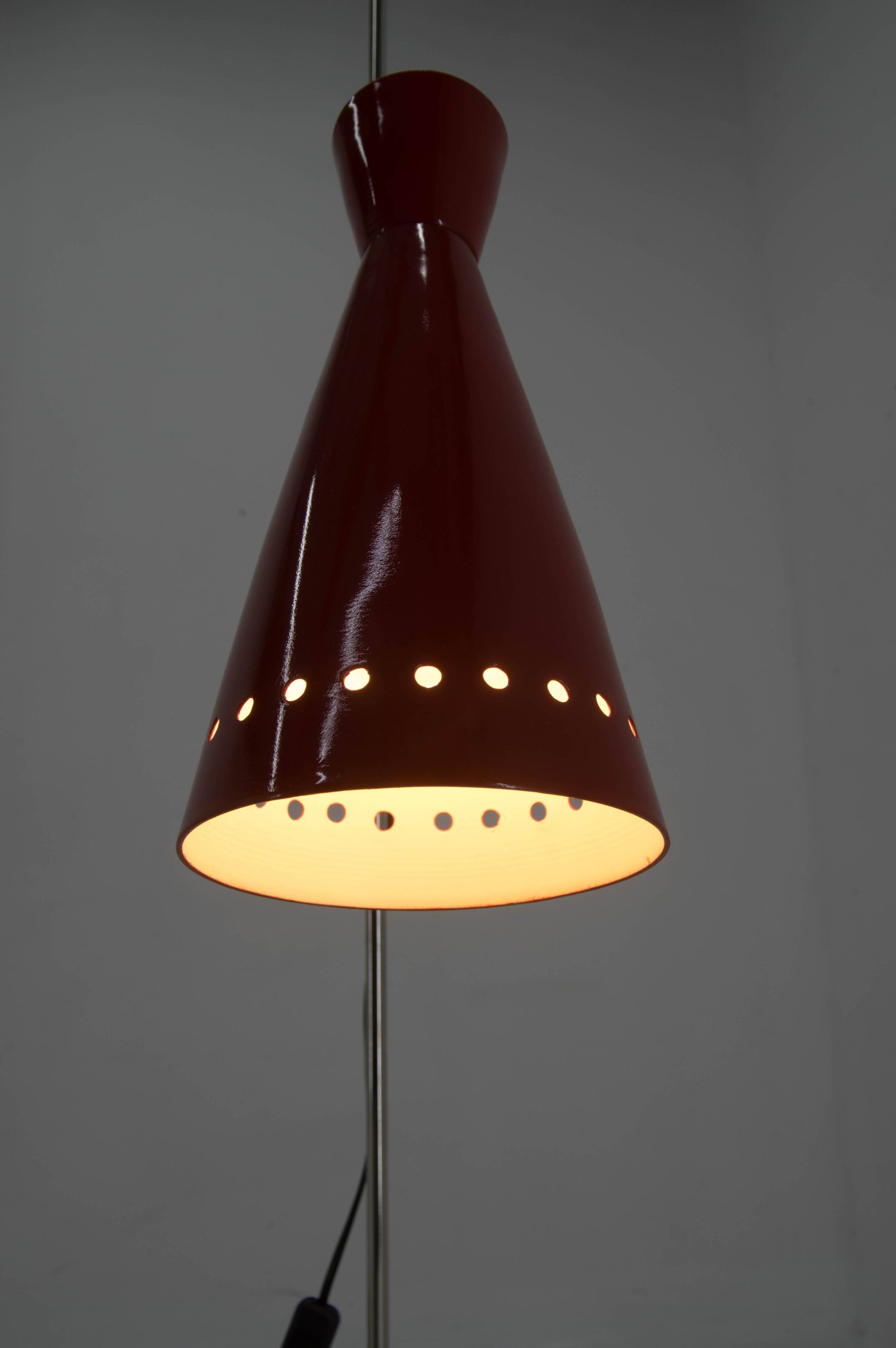 Space Age Floor Lamp, Czechoslovakia, 1960s