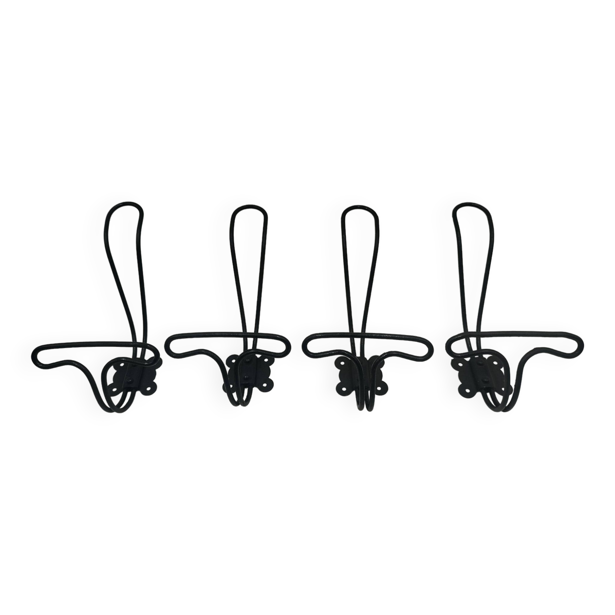 Set of 4 coat hooks