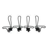 Set of 4 coat hooks