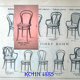 Bistrot chair KOHN N°30 1/2 seated Star, circa 1885