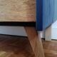 1960 Chest of drawers revisited in midnight blue
