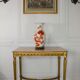 Table d'appoint, style louis xvi, bois doré, xixème siècle