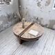 Table basse Roger Capron « grain de café »