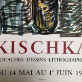Poster Kischka La Gravure Paris 1963