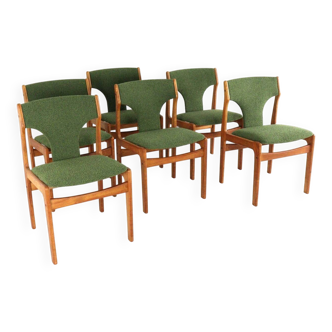 Set of 6 chairs in the style of Erik Buch 'Listrup'