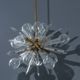 Chandelier “EXPLOSE” by René Roubíček, sculptural art glass ceiling light
