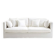 Kinkajou linen sofa, 5-seater